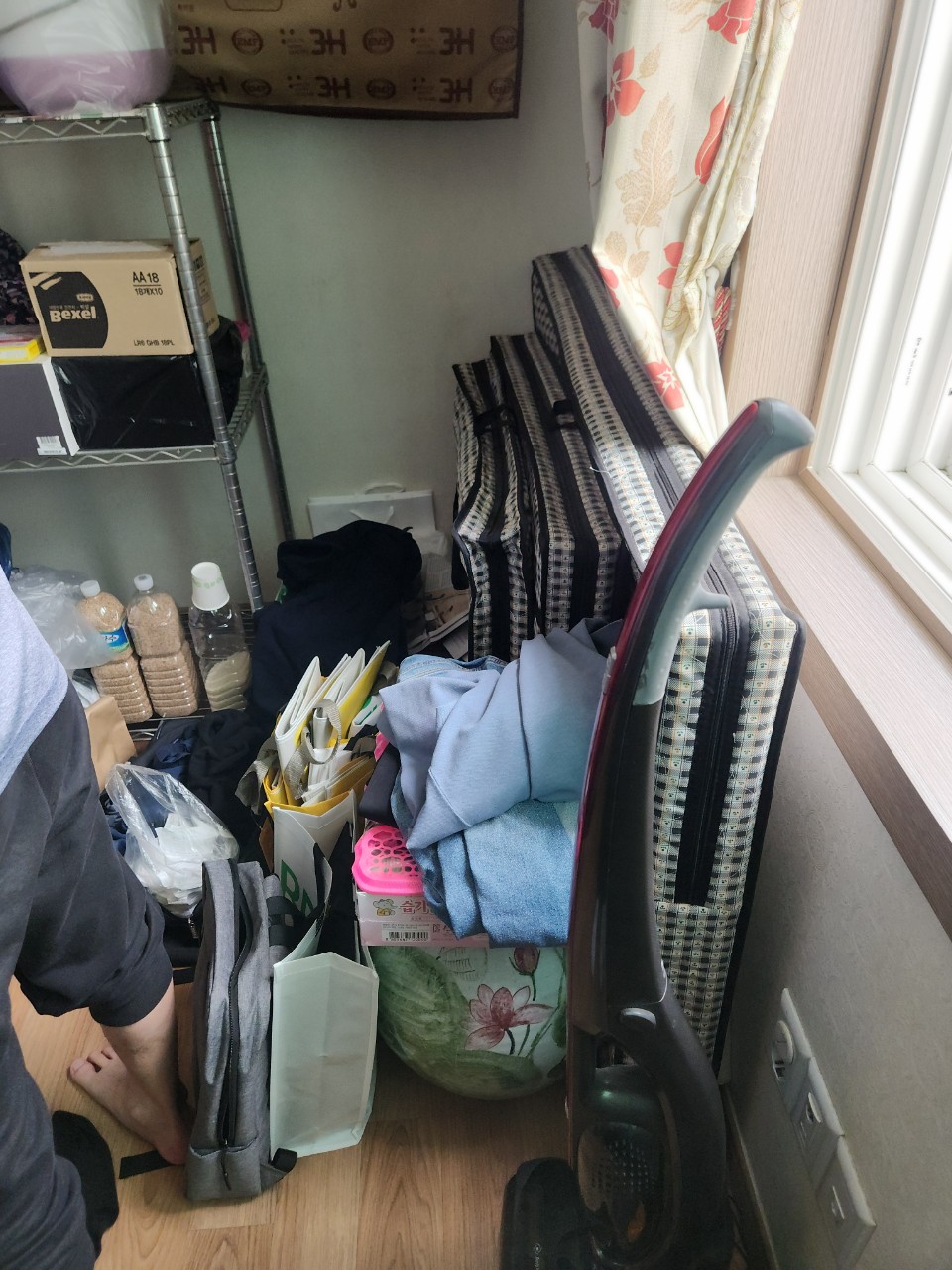 안성시 폐기물처리 작업 전 현장