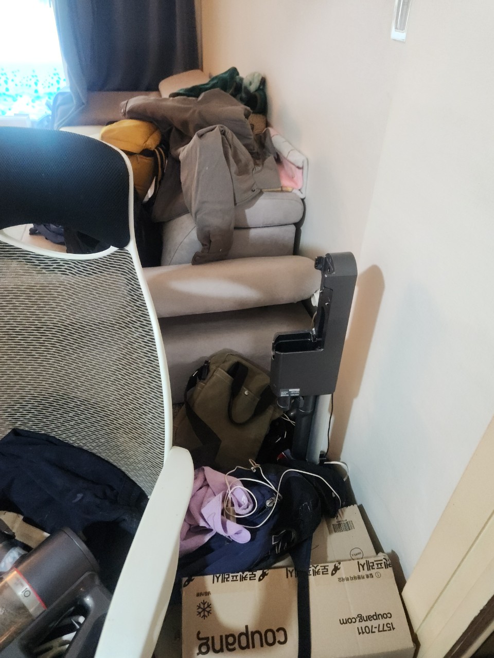 이천시 폐기물처리 작업 전 현장