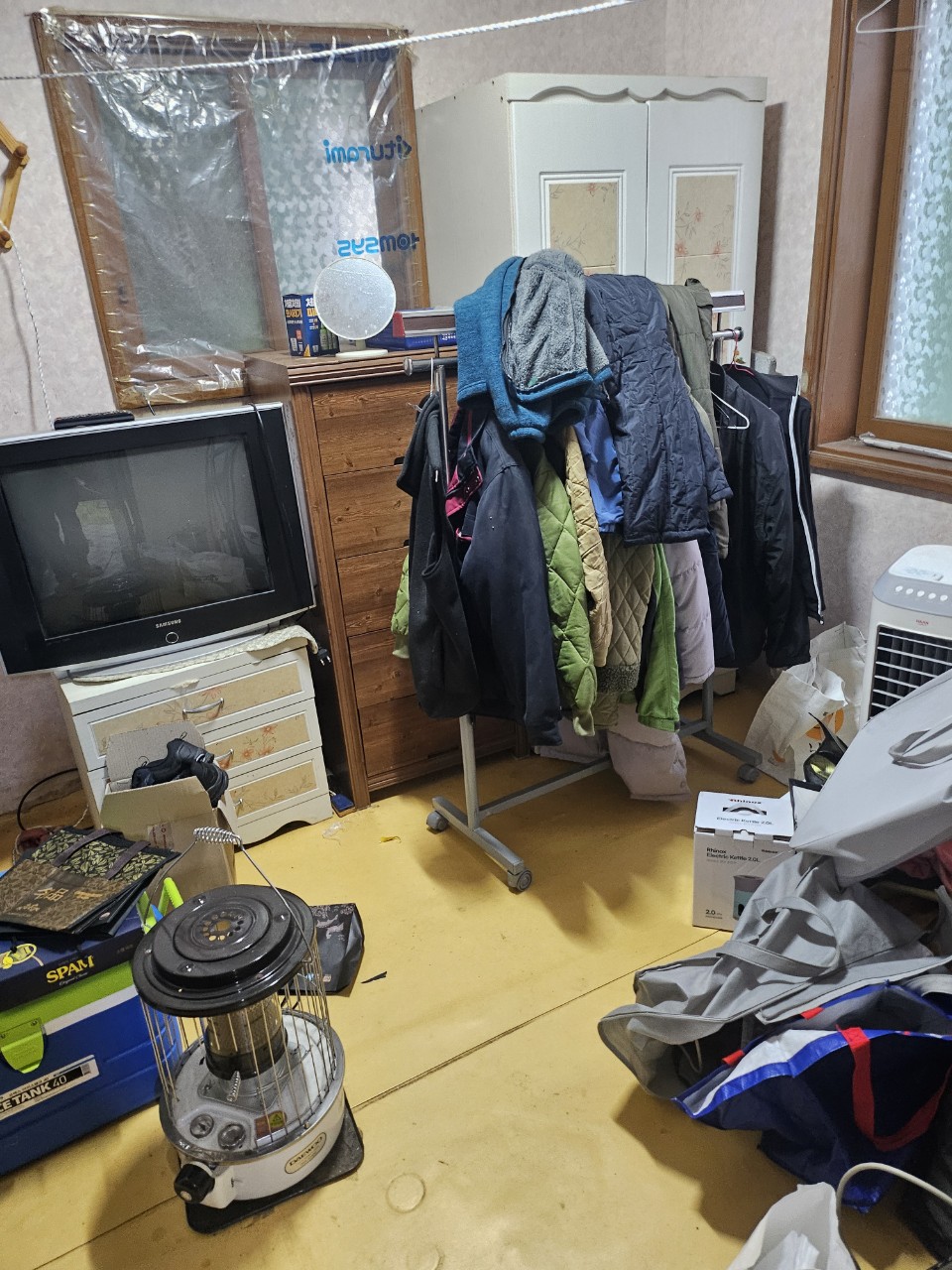 여주시 폐기물처리 작업 전 현장