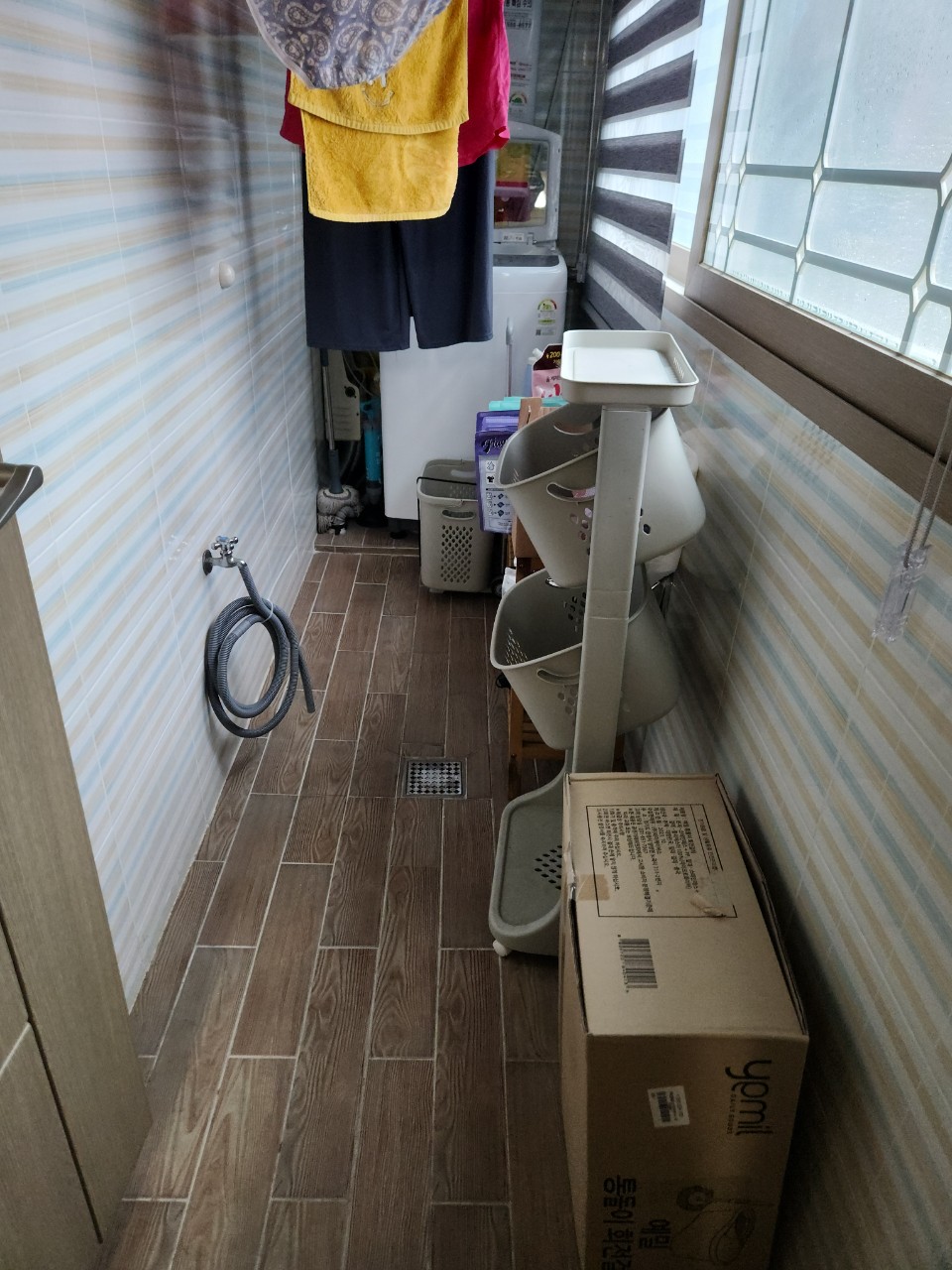 노원구 폐기물처리 작업 전 현장