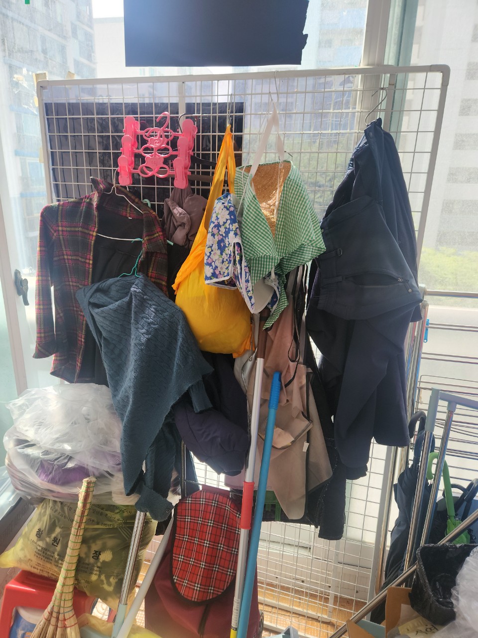 하남시 폐기물처리 작업 전 현장