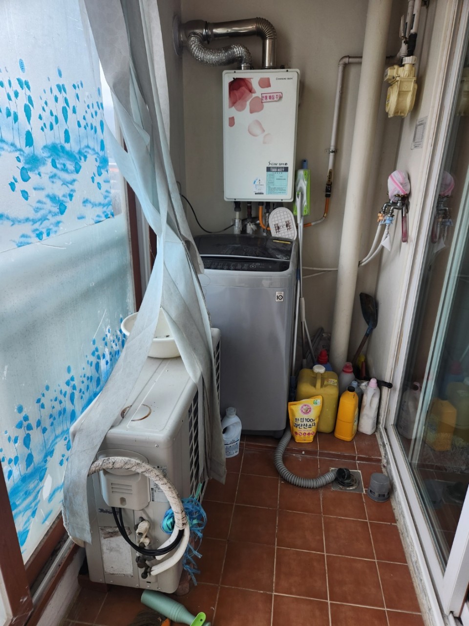 마포구 폐기물처리 작업 전 현장