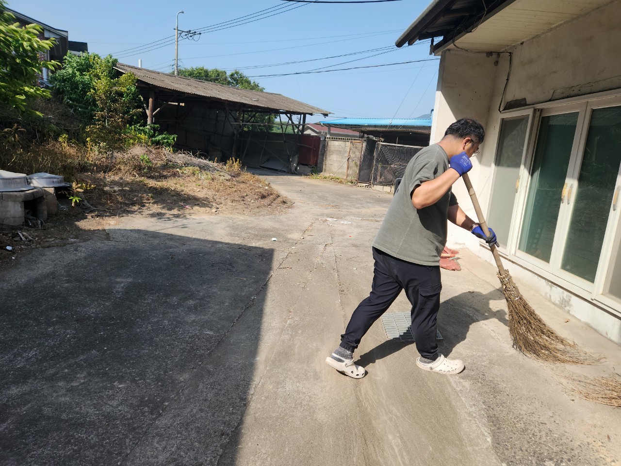 동작구 폐기물처리 작업 중 현장