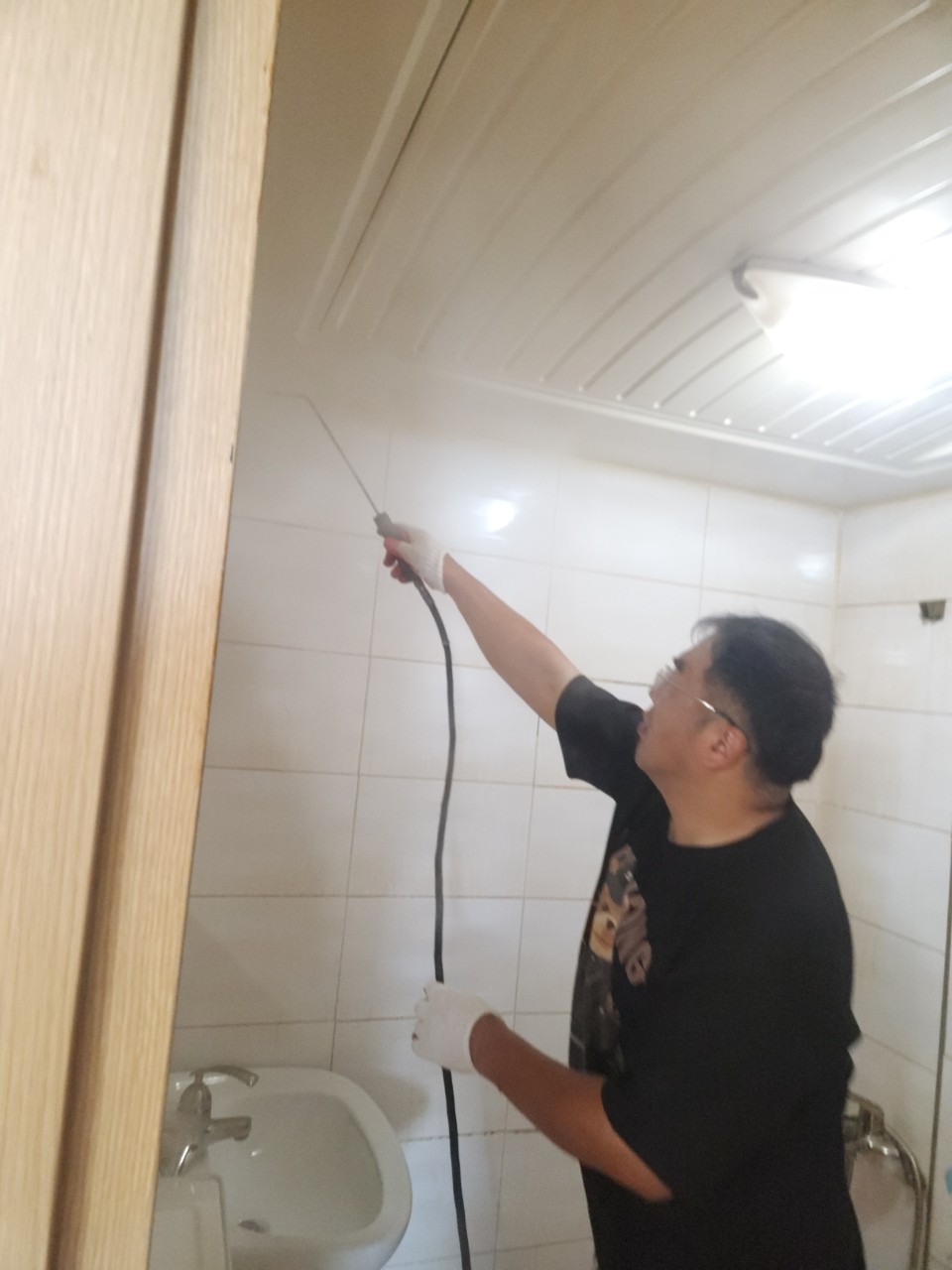 오산 폐기물처리 작업 중 현장